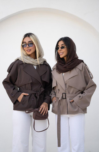 ترنچ کت کوتاه