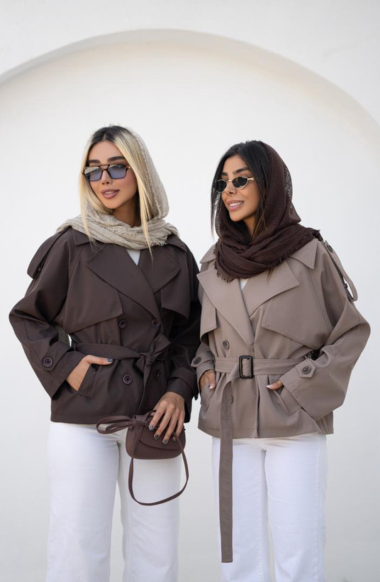 ترنچ کت کوتاه